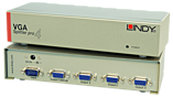 Lindy VGA Splitter Pro - Video-Verteiler - 4 x VGA