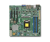 Supermicro X11SSH-LN4F - Motherboard - micro ATX