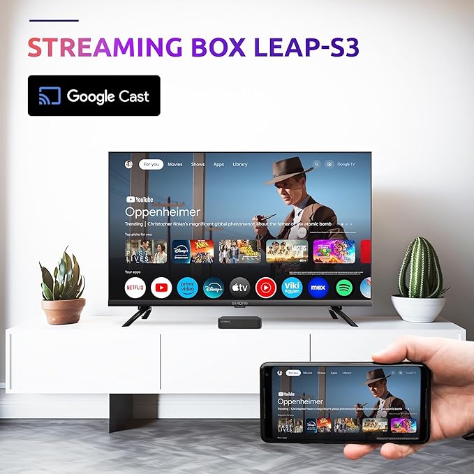 Strong LEAP-S3 4K Streaming Box