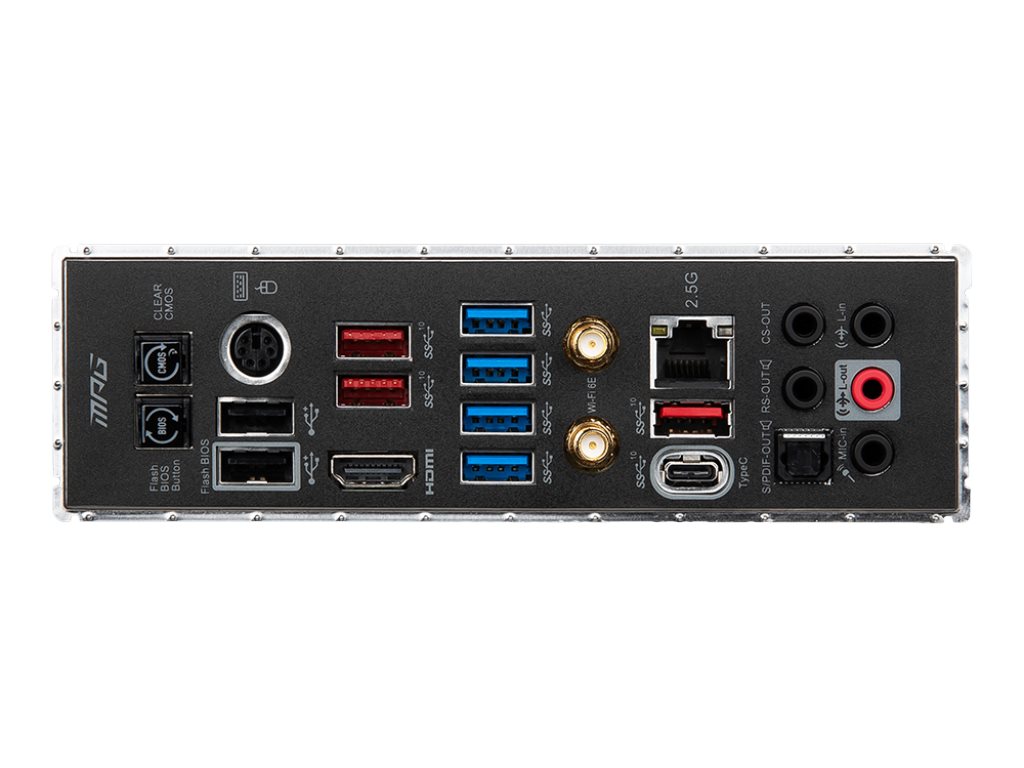 MSI MPG X570S EDGE MAX WIFI - Motherboard - ATX - Socket AM4 - AMD X570 Chipsatz - USB-C Gen2, USB 3.2 Gen 1, USB 3.2 Gen 2 - 2.5 Gigabit LAN, Wi-Fi, Bluetooth - Onboard-Grafik (CPU erforderlich)