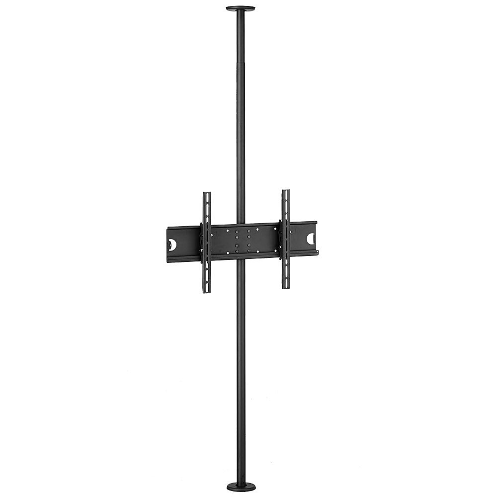 Lindy Befestigungskit (Decke-zu-Boden-Montage) - Free Standing - für Flachbildschirm - Metall, Stahl - Schwarz - Bildschirmgröße: 94-152.4 cm (37"-60")