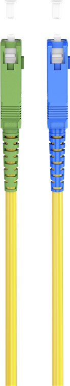 Glasfaserkabel (FTTH), Singlemode (OS2) Yellow, (Simplex), 15 m