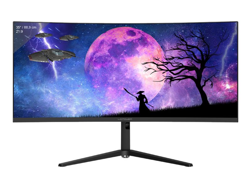 LC-Power LC-M35-UWQHD-120-C - LCD-Monitor - gebogen - 88.9 cm (35")