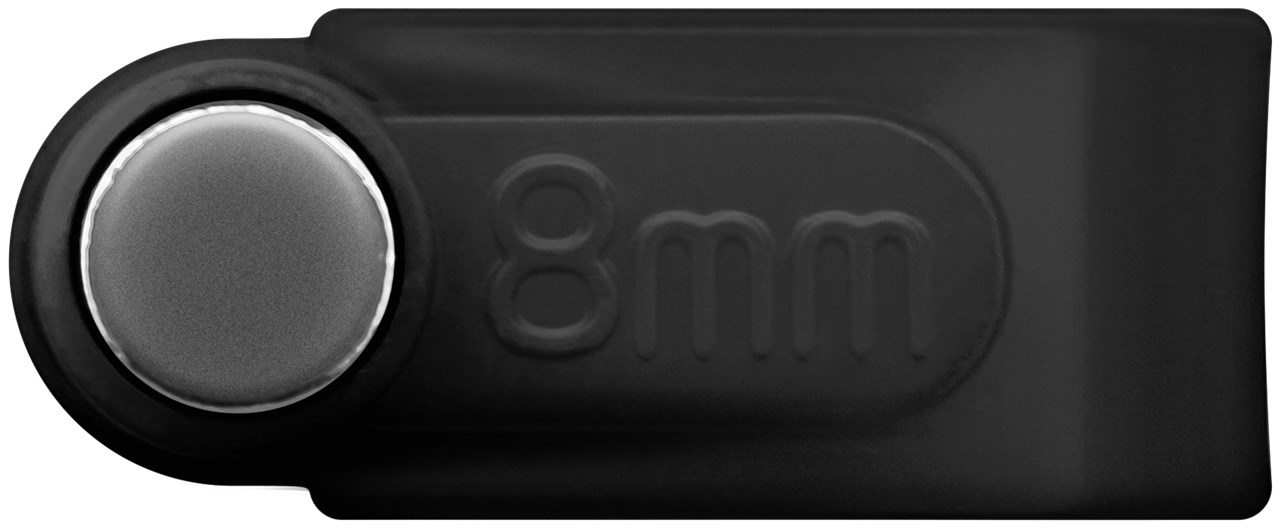 Kabelschelle 8 mm, schwarz