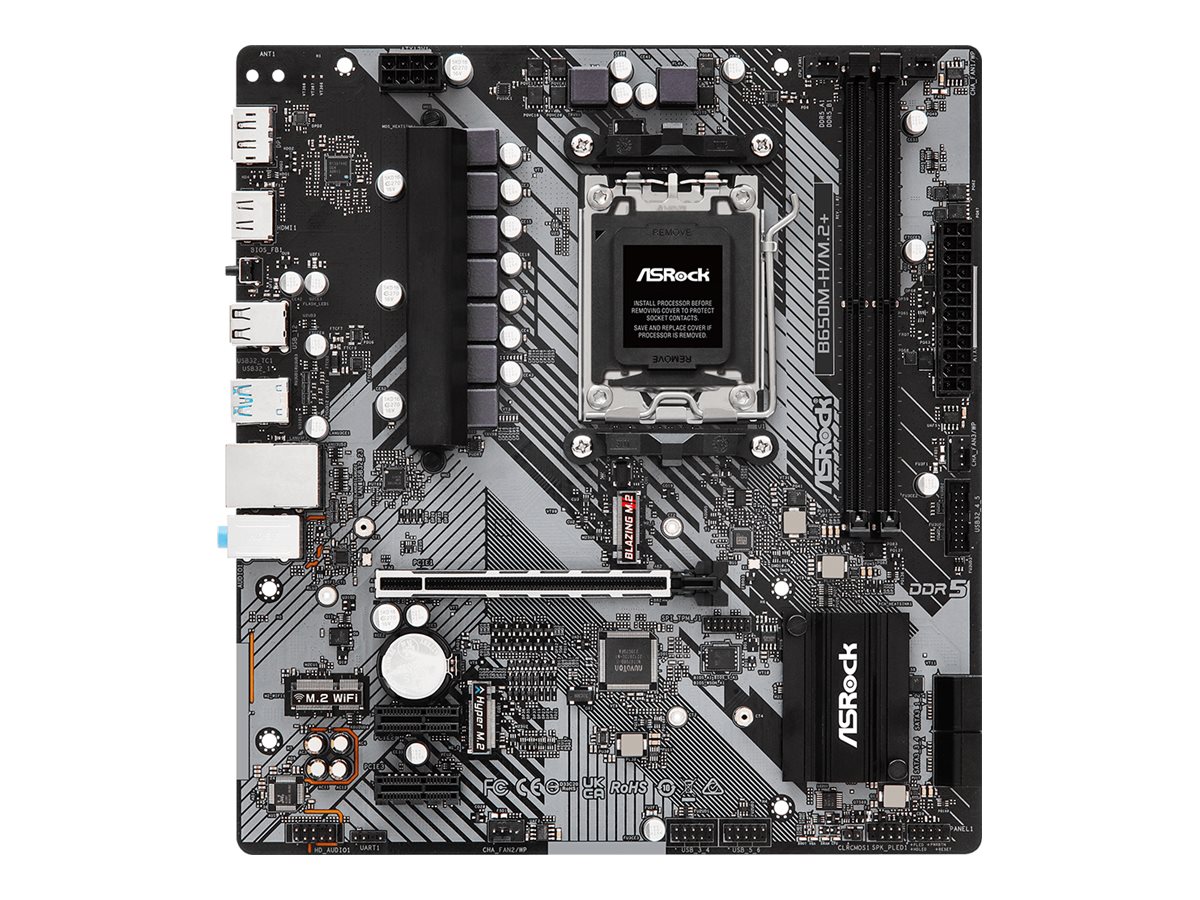 Asrock B650M-H/M.2+ AMD B650 Sockel AM5 micro ATX