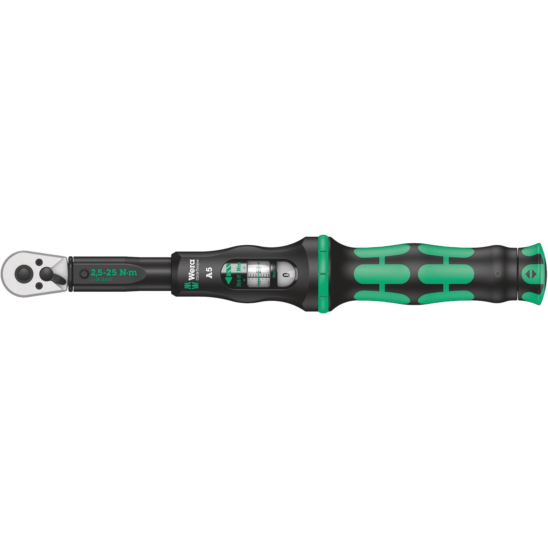 Wera Click-Torque A5 Drehmomentschlüssel 2,5 - 25 Nm