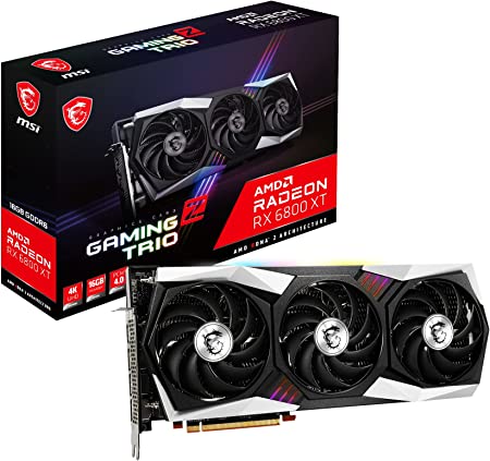 MSI RX 6800 GAMING Z TRIO 16G V1 - PCI - 16.384 MB