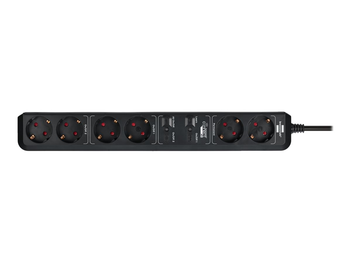 Brennenstuhl Eco-Line WIFI 6-fach Steckdosenleiste 1,5m
