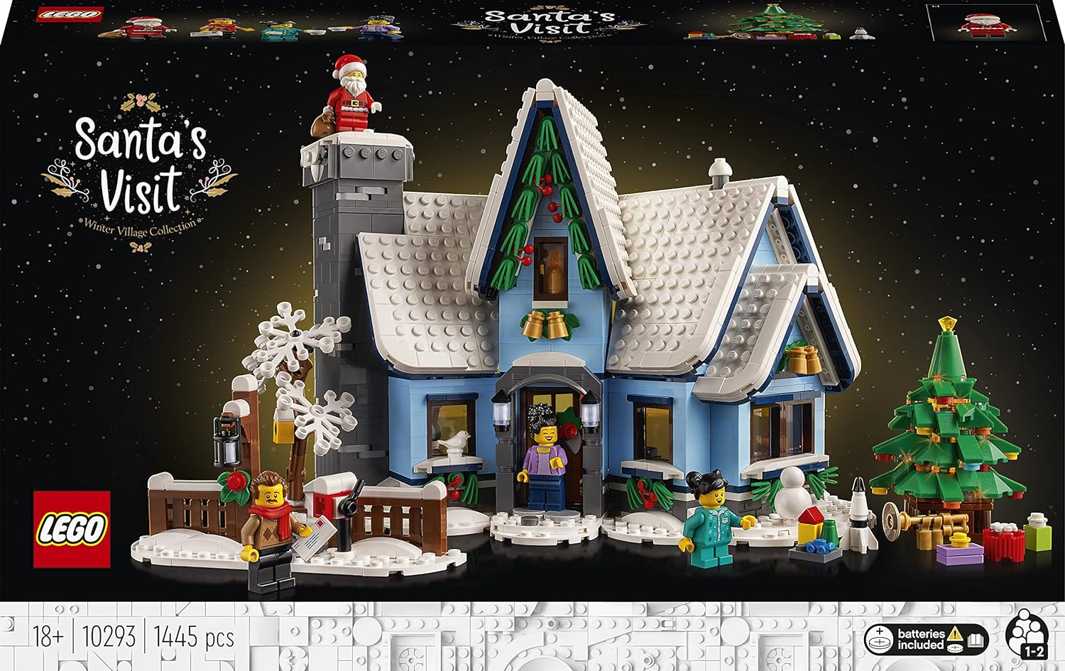 LEGO Creator Expert - Besuch des Weihnachtsmanns 10293
