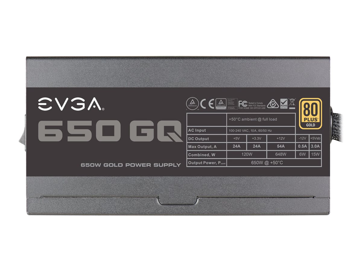 EVGA 650 GQ - Netzteil (intern) - ATX - 80 PLUS Gold