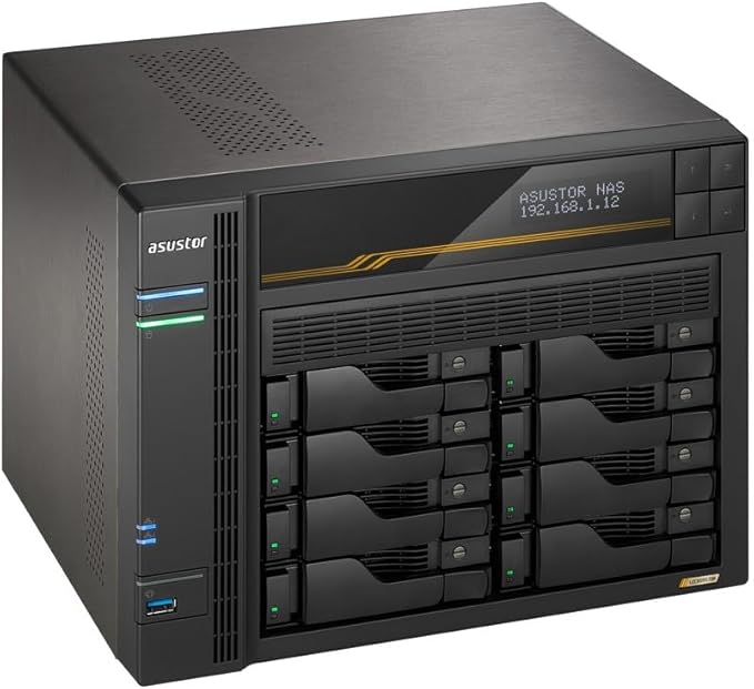Asustor Lockerstor 8 Gen3 AS6808T 8 Bay