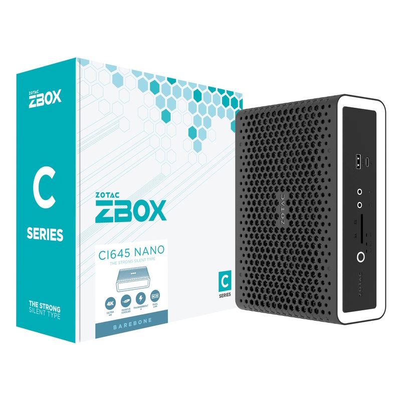 ZOTAC ZBOX C Series CI645 nano - Barebone - Mini-PC