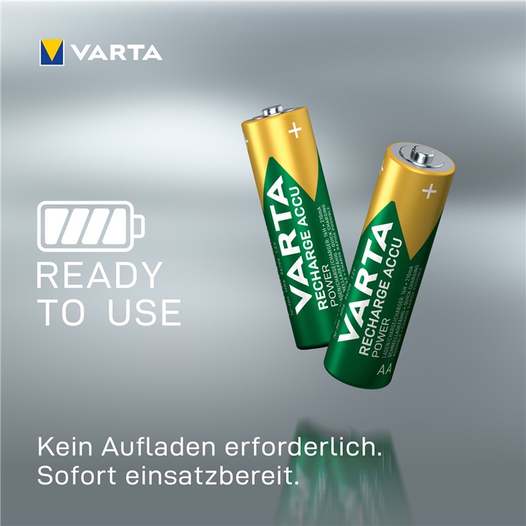 Varta Akku 2 x Mignon 2,6 Ah Blister Varta Akku 2 x Mignon 2,6 Ah Blister