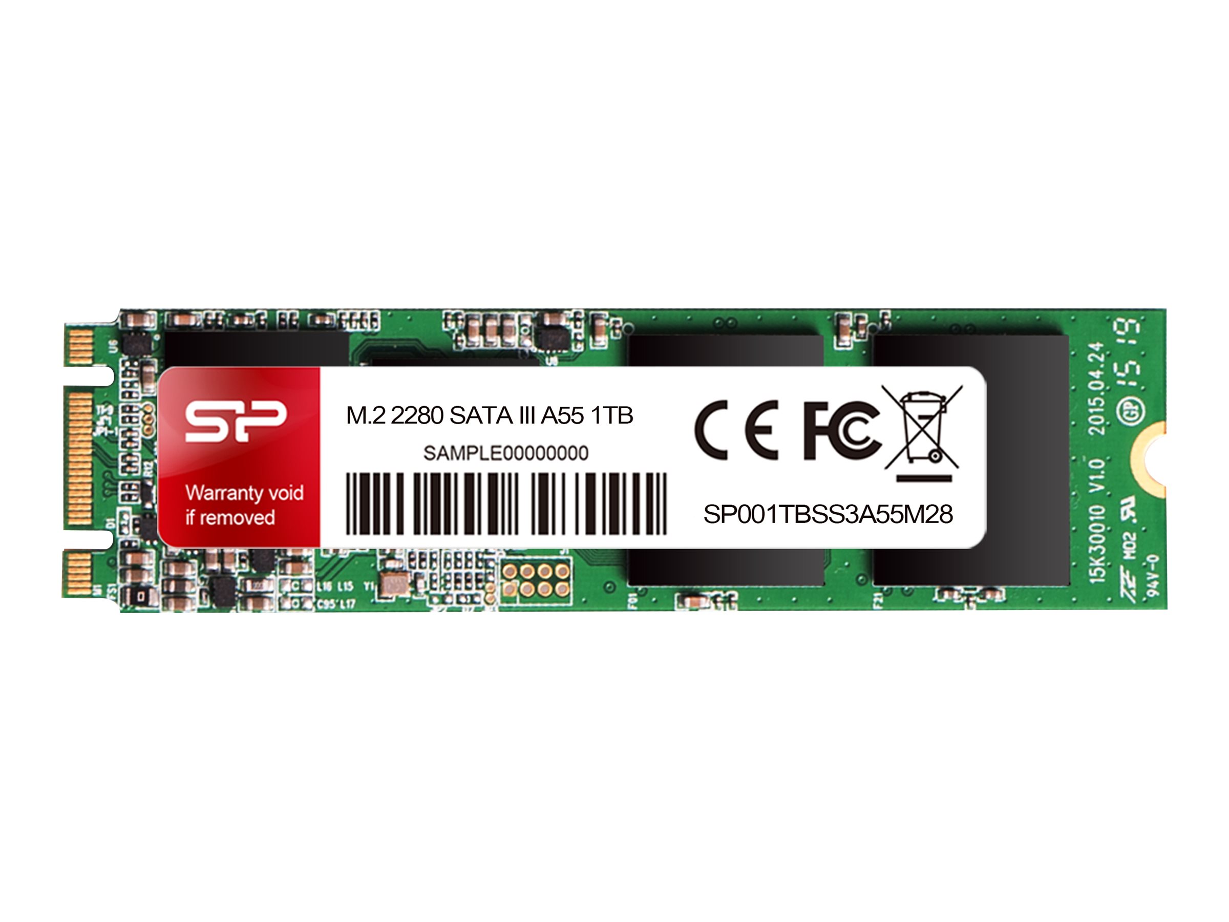 Silicon Power M.2 2280 A55 256 GB Half-slim Serial ATA III SLC