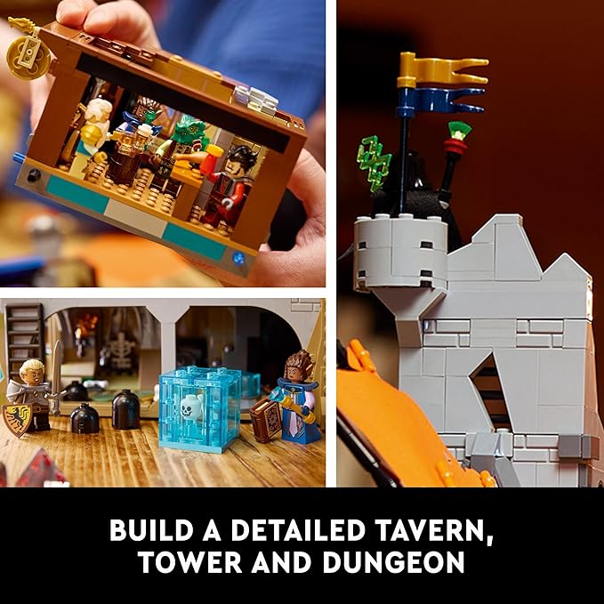 LEGO Ideas - Dungeons & Dragons: Die Sage vom Roten Drachen LEGO Ideas - Dungeons & Dragons: Die Sage vom Roten Drachen