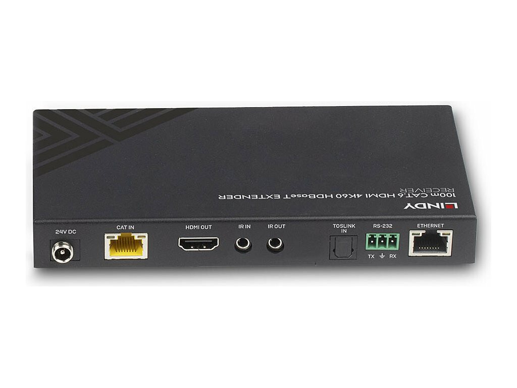 Lindy 38342 Audio-/Video-Leistungsverstärker AV-Receiver Schwarz