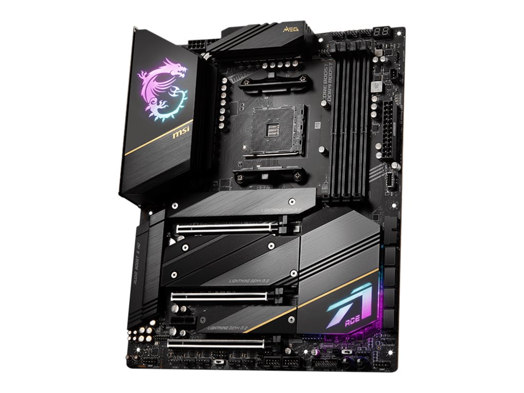 MSI MEG X570S ACE MAX - Motherboard - ATX - Socket AM4 - AMD X570 Chipsatz - USB-C Gen2, USB 3.2 Gen 1, USB 3.2 Gen 2, USB-C Gen 2x2 - 2.5 Gigabit LAN, Wi-Fi, Bluetooth - HD Audio (8-Kanal)