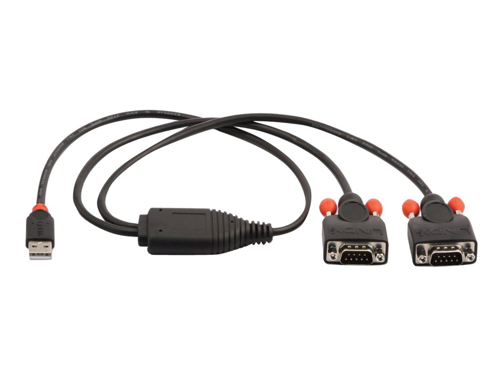 Lindy USB Seriell Konverter Lite - Serieller Adapter