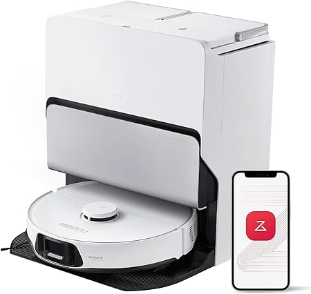 Roborock S8 MaxV Ultra Robotic Cleaner White Roborock S8 MaxV Ultra Robotic Cleaner White