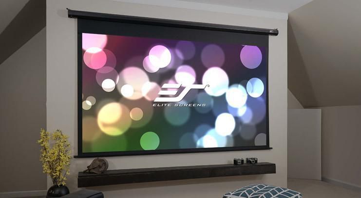 Elite Screens Rollo  16:9  221*124cm Manual         schwarz