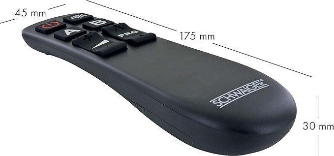 Schwaiger Fernbedienung Universal 2in1 8 Tasten Schwaiger Fernbedienung Universal 2in1 8 Tasten
