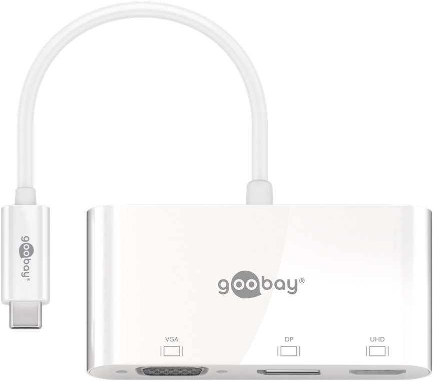 USB-C™ Multiport-Adapter auf VGA, DisplayPort™, HDMI™