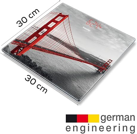Beurer GS 215 San Fransisco Design Glaswaage Beurer GS 215 San Fransisco Design Glaswaage