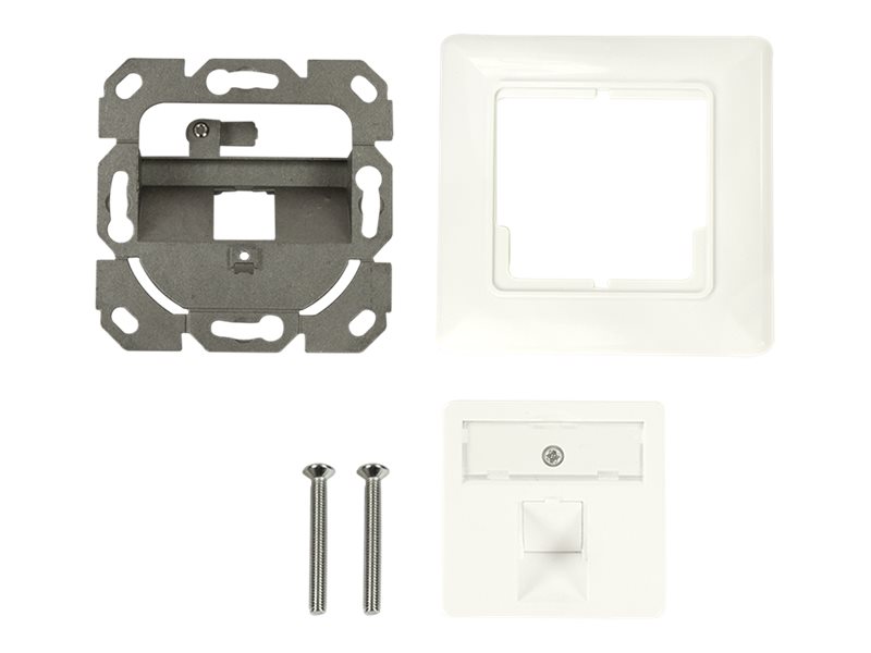 LogiLink Keystone-Steckdose - mit Beschriftungsfenster
