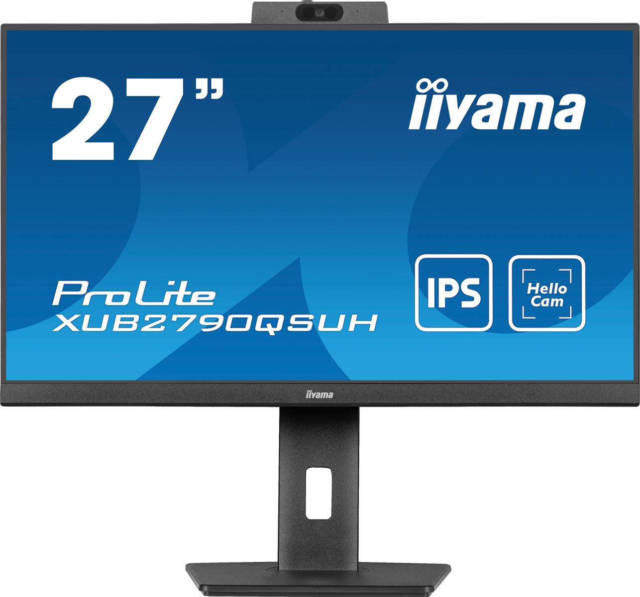 iiyama ProLite XUB2790QSUH-B1 Computerbildschirm 68,6 cm (27") 2560 x 1440 Pixel 4K Ultra HD LED Schwarz iiyama ProLite XUB2790QSUH-B1 Computerbildschirm 68,6 cm (27") 2560 x 1440 Pixel 4K Ultra HD LED Schwarz