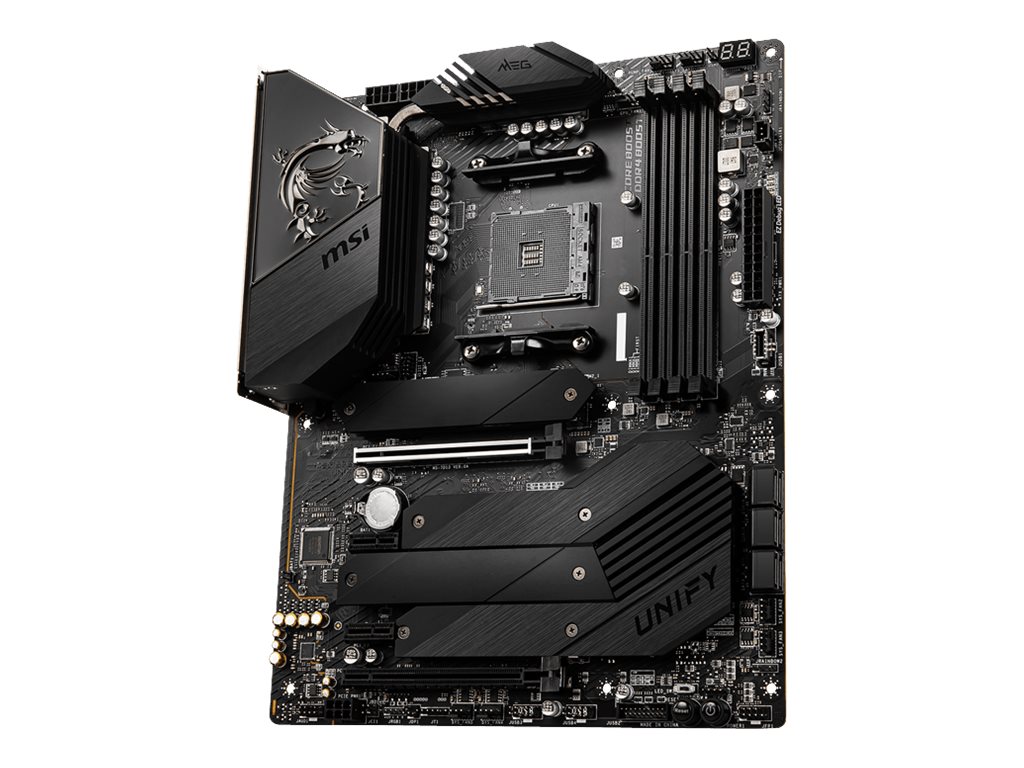 MSI MEG B550 UNIFY - Motherboard - ATX - Socket AM4 - AMD B550 Chipsatz - USB-C Gen2, USB 3.2 Gen 1, USB 3.2 Gen 2 - 2.5 Gigabit LAN, Wi-Fi, Bluetooth - Onboard-Grafik (CPU erforderlich)