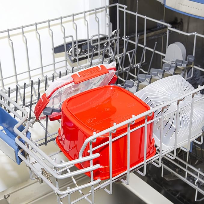 sistema Mikrowellen-Dampfgarer mit Korb 2,4 l rot sistema Mikrowellen-Dampfgarer mit Korb 2,4 l rot