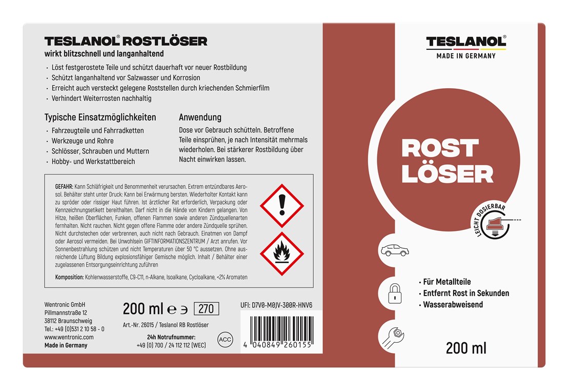 Rostlöserspray