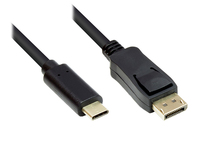 Good Connections GC-M0106 - 2 m - USB Typ-C - DisplayPort - Männlich - Männlich - Gold