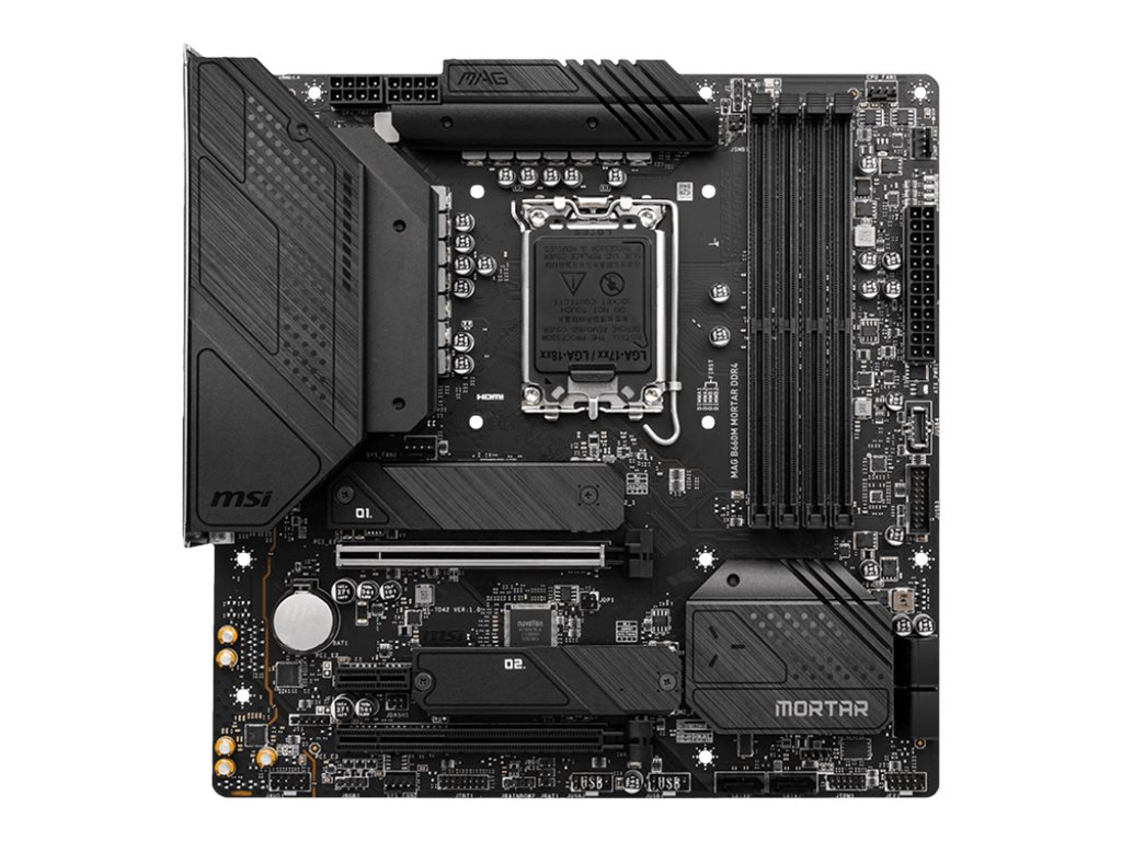 MSI MAG B660M MORTAR DDR4 - Motherboard - micro ATX - LGA1700-Sockel - B660 Chipsatz - USB-C Gen2, USB 3.2 Gen 1, USB 3.2 Gen 2, USB-C Gen 2x2 - 2.5 Gigabit LAN - Onboard-Grafik (CPU erforderlich)