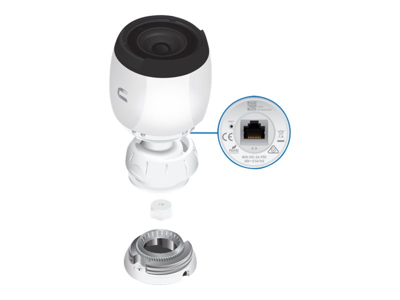 UbiQuiti UniFi Protect UVC-G4-PRO - Netzwerk-Überwachungskamera - Außenbereich, Innenbereich - wetterfest - Farbe (Tag&Nacht)