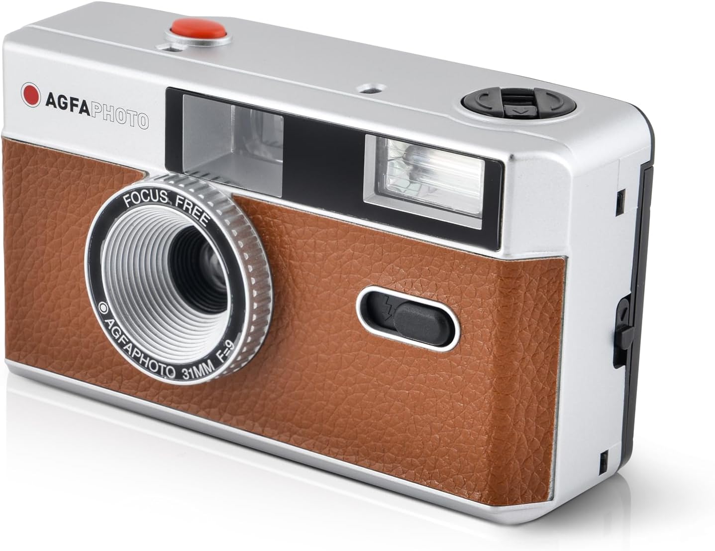 Agfaphoto Reusable Photo Camera 35mm braun