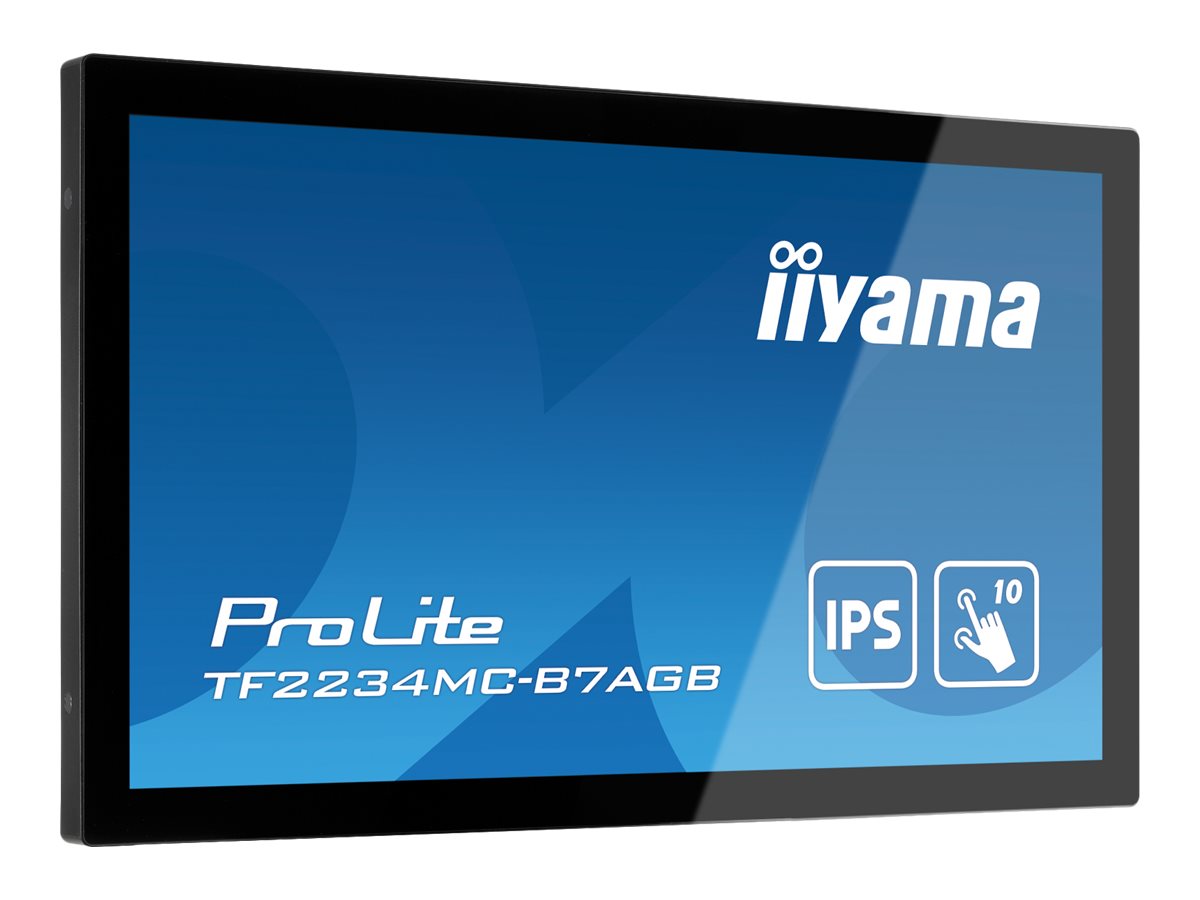 iiyama ProLite TF2234MC-B7AGB Computerbildschirm 54,6 cm (21.5") 1920 x 1080 Pixel Full HD LED Touchscreen Multi-Nutzer Schwarz iiyama ProLite TF2234MC-B7AGB Computerbildschirm 54,6 cm (21.5") 1920 x 1080 Pixel Full HD LED Touchscreen Multi-Nutzer Schwarz