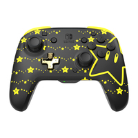 PDP REMATCH GLOW Schwarz, Gelb Gamepad Analog / Digital Nintendo Switch, Nintendo Switch OLED