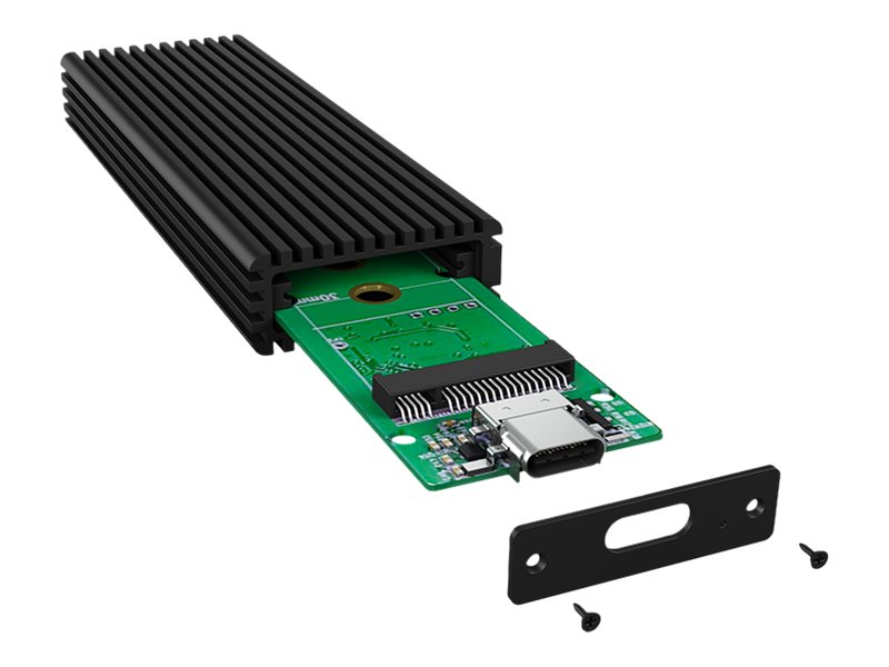 ICY BOX IB-1816M-C31 SSD-Gehäuse Schwarz U.2