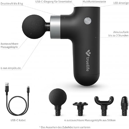 TrueLife RelaxGun G3 Massagegerät retail TrueLife RelaxGun G3 Massagegerät retail