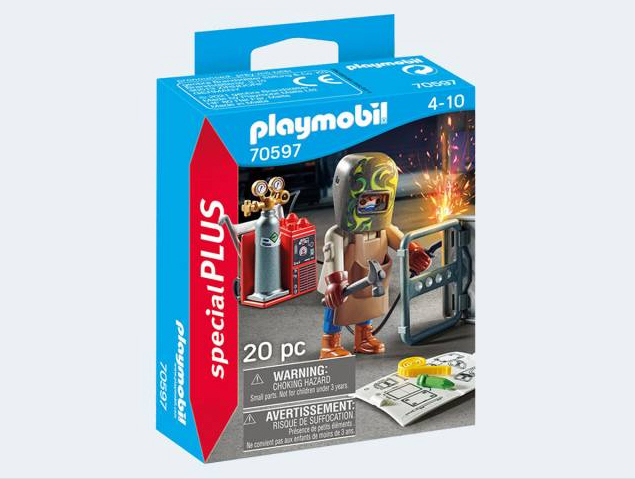PLAYMOBIL® 70597 - Playmobil *Spezial PLUS* Schweißer mit Ausrüstung