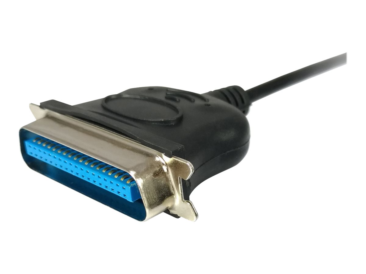 Equip USB auf Parallel adapter kable, schwarz