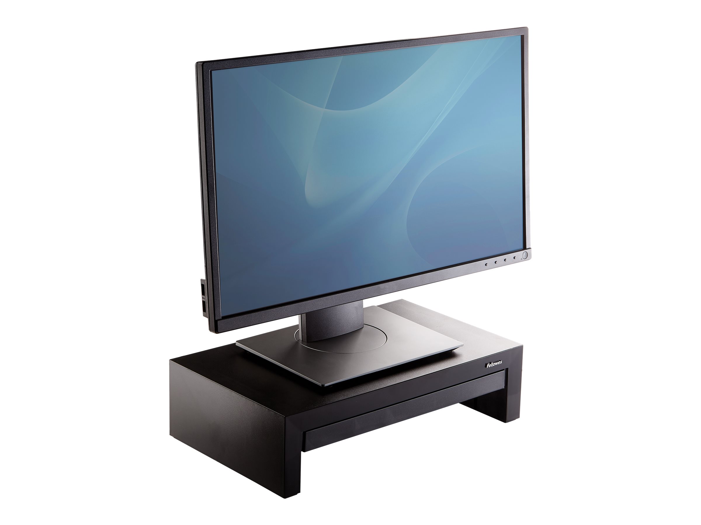 Fellowes Designer Suites 53,3 cm (21") Tisch/Bank Schwarz, Perleffekt Fellowes Designer Suites 53,3 cm (21") Tisch/Bank Schwarz, Perleffekt