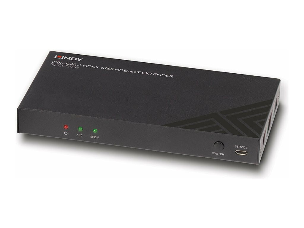Lindy 38342 Audio-/Video-Leistungsverstärker AV-Receiver Schwarz