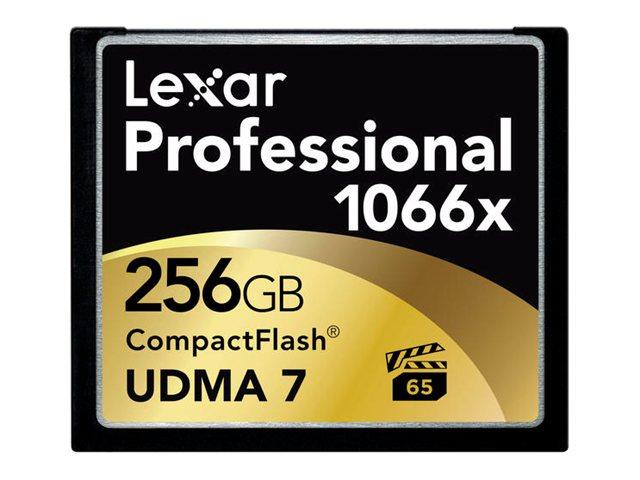 256GB Lexar CF Card 1066x Professional