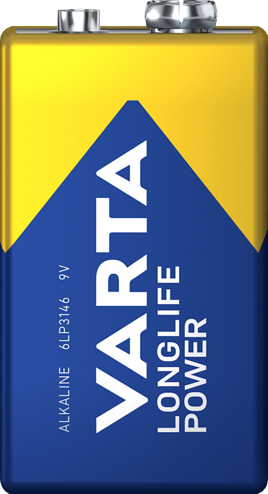 VARTA 9V Block Batterie (1er Pack) Alkaline Longlife Power