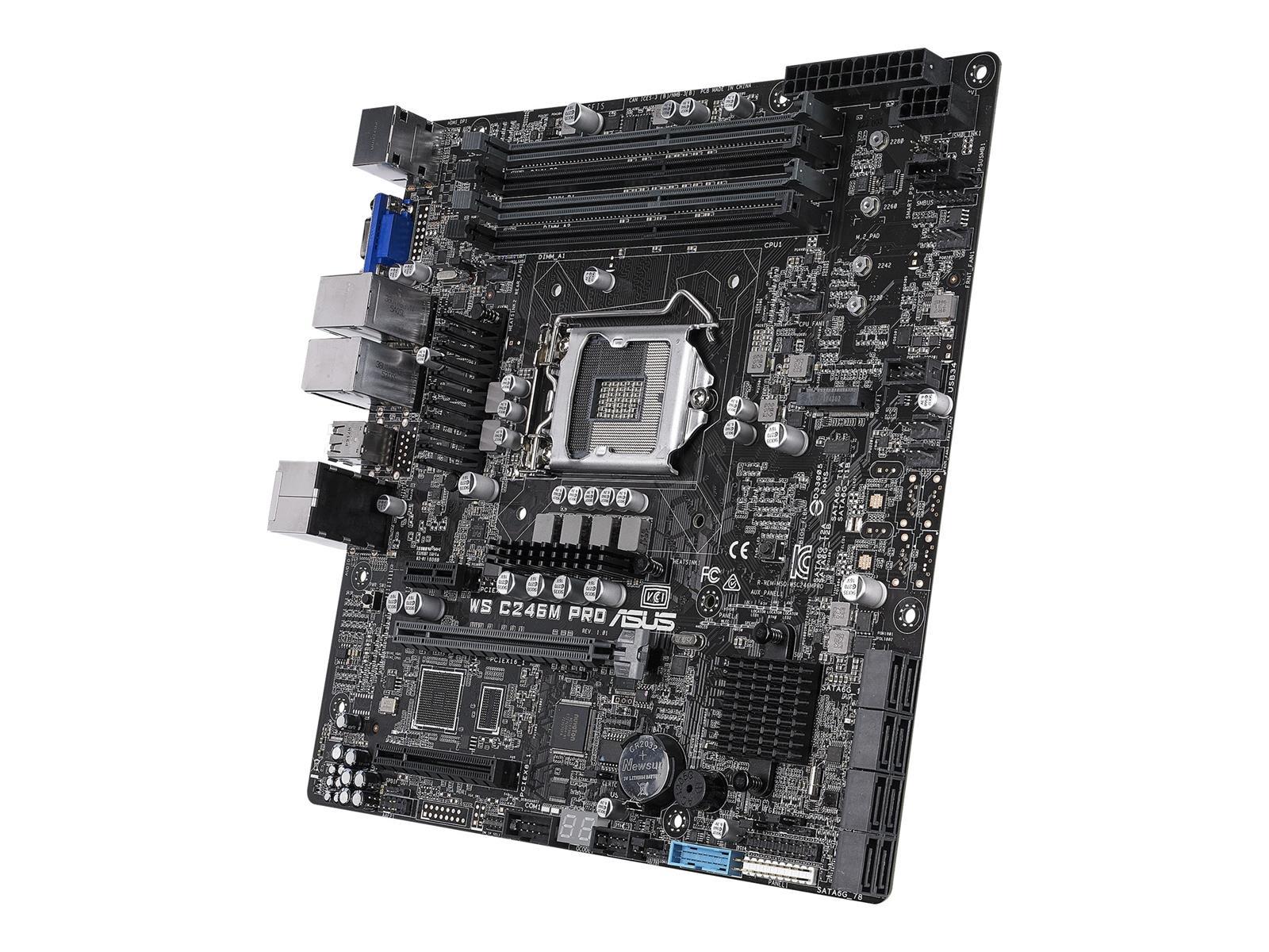 ASUS WS C246M PRO Intel C246 LGA 1151 (Socket H4) micro ATX