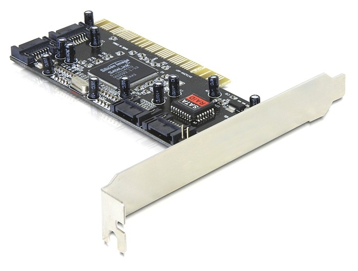 Delock Controller SATA, 4 port with Raid - Speichercontroller (RAID)