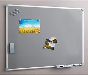 MAUL Whiteboard MAULpro 60x90cm komplett Set silber