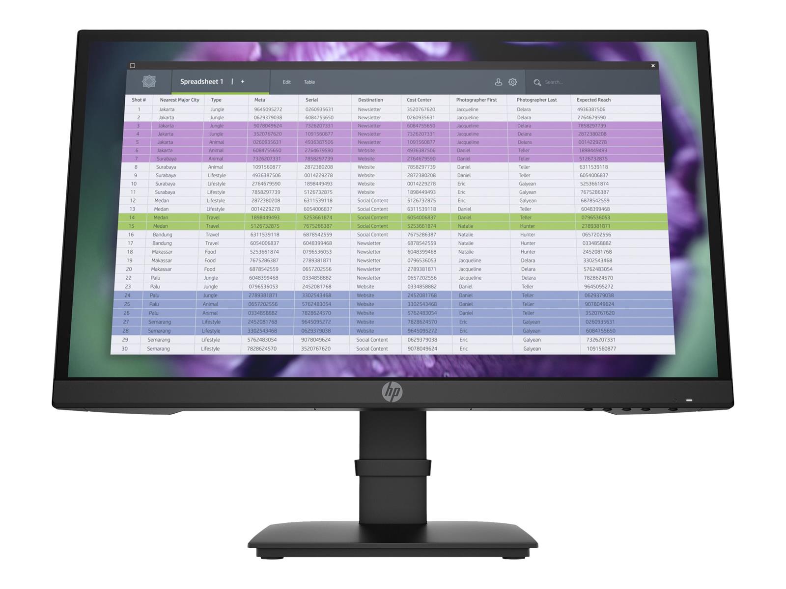 HP P22 G4 - P-Series - LED-Monitor - 54.6 cm (21.5")